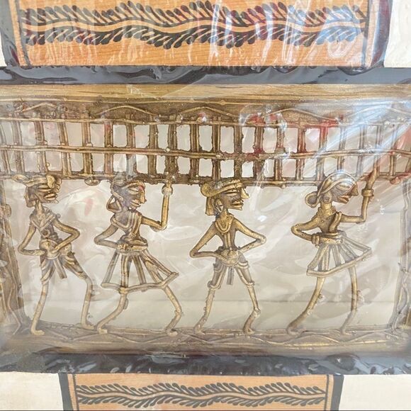 Tribal fusion Dhokra Warli Art - Picture 2 of 7